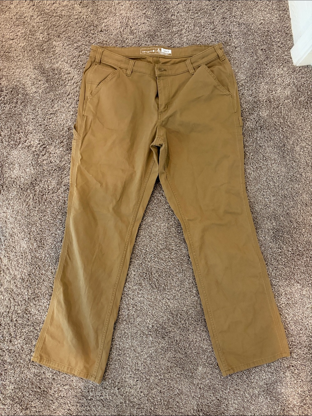 Carhartt Women's Khaki/Tan Work Chinos